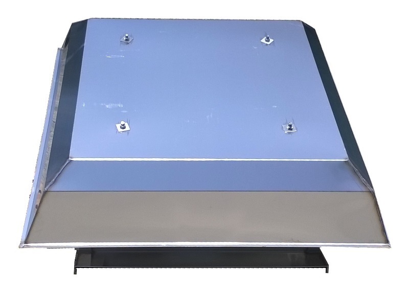 LUEFOOT COOL BR1DSS Ventilador de ático accionado Ventilador de techo eléctrico cubierta grande ventilador de ático cuadrado ventilador de techo de acero inoxidable 5405302425402