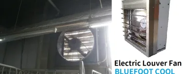 electric louver fan