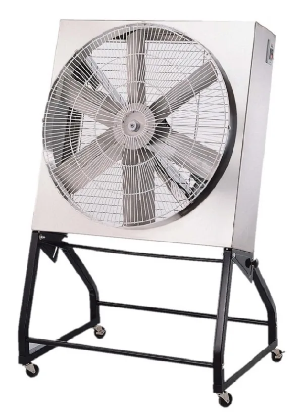 B32-Ventilador extractor industrial Ventilador de pie de acero inoxidable-B32VSS